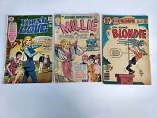 Romance Vintage Comics Lot Classics Millie the Model Blondie Young Love picture