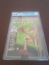 Unknown Worlds #57 1967 CGC 5.0 Final Issue In Series Giant Indian  picture