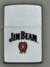 Vintage 1999 Jim Beam Logo Chrome Zippo Lighter NEW picture