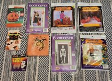Large Lot Of Vintage Halloween Decorations 80s 90s Y2K Pumpkin Witch Skeleton  picture