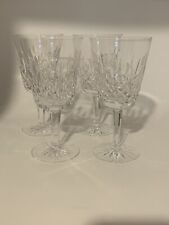 Waterford Crystal Lismore Wine Glasses ~ Set Of 4 picture