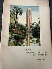1940 MOUNTAIN LAKE SANCTUARY SINGING TOWER PICTORIAL GUIDE RECITAL Lake Wales FL picture
