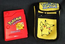 POKEMON POKEDEX VINTAGE PERFECT WORKING CONDITION W/ ORIGINAL CARRYING CASE picture