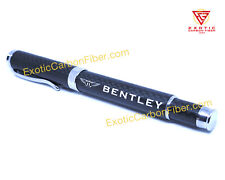 Bentley White Text and Logo Carbon Fiber Ballpoint Pen - Great Gift picture
