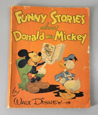Vintage Funny Stories About Donald and Mickey #714 1945 - Whitman - Comic Book picture