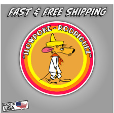 Slowpoke Rodriguez CIRCLE Sticker / Vinyl Decal  | 10 Sizes with TRACKING picture