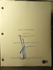 Star Wars 🔥 J.J. ABRAMS 🔥 Autographed 'The Force Awakens' Script Beckett Auth picture