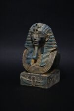 RARE ANCIENT EGYPTIAN ANTIQUITIES Statue Of Head King Tutankhamun EGYPTIAN BC picture