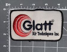 Glatt Air Techniques Inc. Logo Advertising Patch Ramsey NJ Pharmaceutical Fluid picture