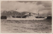 Postcard RPPC Ship Johnson Line picture