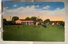 Postcard Country Club, Laredo, Texas - Golf - Linen - Vintage c1945 picture