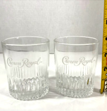Crown Royal Limited Edition Established 1939 (SET OF 2) Whiskey Rocks Glasses picture