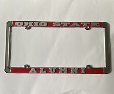 Ohio State University Chrome Alumni License Frame picture