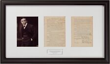 Rare Harry Houdini Signed 1918 Book Contract JSA Authentication picture