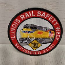 Railroad Patch Illinois Rail Safety Week 2017 4th Annual CN Canadian National  picture