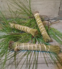 Wild Native Havested Pine Needles Smudge Bundle - Set of 3 picture