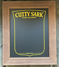 CUTTY SARK BLENDED SCOTCH WHISKY BAR MENU SIGN 18”x15” picture