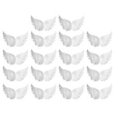Mini Small Angel Wings for Crafts White Wings Patches Clothes Applique DIY Craft picture