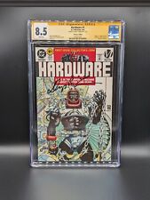 CGC 8.5 Sign Series Hardware #1 Collector Edition Variant Signed by Denys Cowan picture
