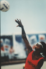 Vintage FOUND PHOTOGRAPH Pro VOLLEYBALL Color  Original 15 39 picture