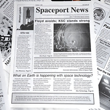 NASA Spaceport News Lot Of 12 KSC 1981-2002 Space Shuttle Kennedy Space Center C picture