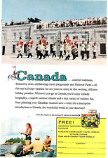 1959 Print Ad Canadian Government Travel Bureau Ottawa Canada Colorful Tradition picture