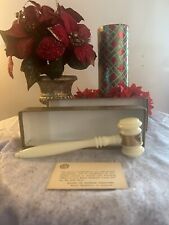 Royal Neighbors of America Oracle Gavel 1973 Award Celluloid Vtg With Box picture