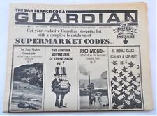 San Francisco Bay Guardian 4#5 1970 SF Supermarket Grocery Codes Kenneth Rexroth picture