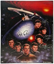 Signed by Cast of Star Trek 