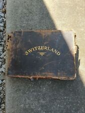 Very Rare 1800s antique PHOTO ALBUM Of switzerland  Large picture