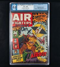 Air Fighters Comics #2 (Hillman Fall, 1942) CGC VG- 3.5 Off-white to White pages picture