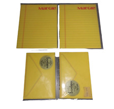 VTG Royal Stationery Company MARGIE Mini Personalized Legal Pads Envelopes 1972 picture