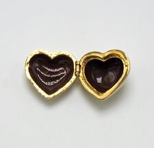 Juicy Couture Heart Shaped Pill Jewelry Trinket Box picture