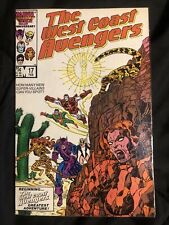 The West Coast Avengers #17 1st appearance of Sunstroke MarvelComics  Key Issue picture