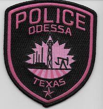 Breast Cancer Awareness Odessa Police State Texas TX picture