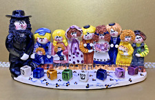 Jewish Artists Proof Menorah “Echoes of Light” by Branah Layah 1991 Ceramic Art picture