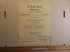 Vintage May 1954 Neptune Meter Co 2