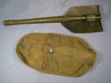 Original WW2 WWII US AMES 1945 Entrenching Tool Folding Shovel with 1944 Cover picture