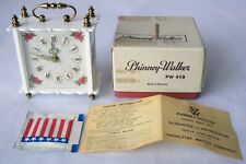 Vintage Phinney-Walker Germany Windup Alarm Clock PW 410 w/ Box Unused Work Well picture
