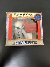 Sigmund Freud and Couch Finger Puppet / Fridge Magnet Set picture