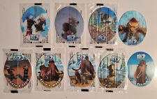 RARE Ice Age Tazo LOT 7+2 Oval Tazo - Holographic Motion Scrat Squirrel Sealed picture