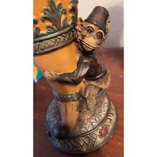 🐒 RARE Monkey Butler Vases - Set Of 2 🐒 picture