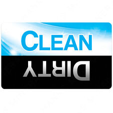 Dishwasher Magnet Clean Dirty Sign Dishes Kitchen Flip Turn picture