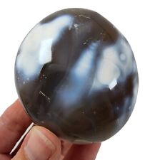 Orca Agate Polished Pebble Madagascar 140 grams picture