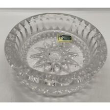 Vintage Lausitzer Ashtray Crystal Cut Glass 24% lead Oxide Germany picture