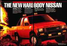 1986 Nissan Hardbody Truck Original 2-page Advertisement Print Art Car Ad K112 picture