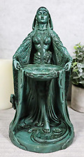 Ebros Irish Mythology Triple Goddess Mother Danu with Magic Cauldron Statue 9