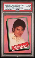 1984 Topps Michael Jackson #14 PSA 8 POP 5 picture