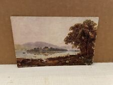 Vtg Postcard Loch Leven & Castle Scotland Tuck's 1907 picture