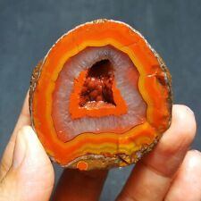 RARE 64g Natural rough Warring States Red Agate Crystal Healing  42X10 picture